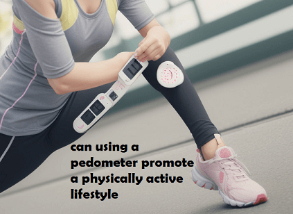 can using a pedometer promote a physically active lifestyle