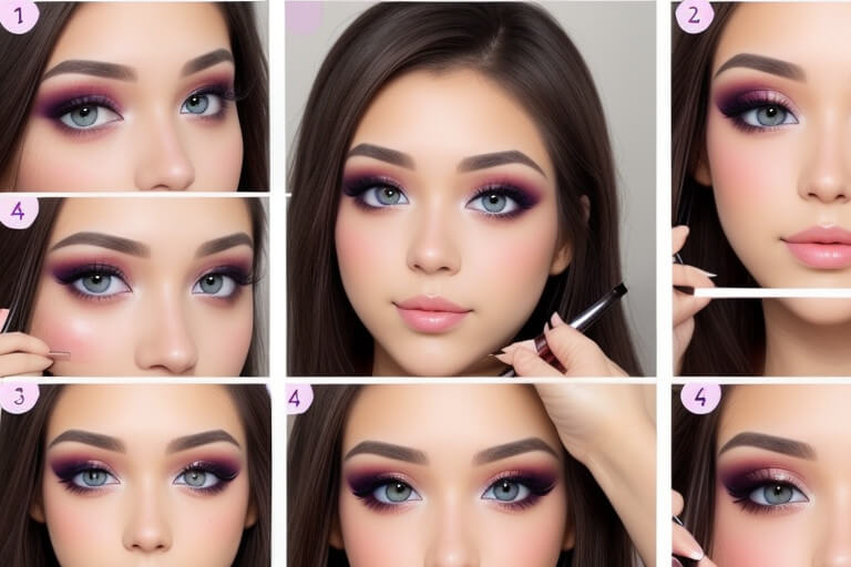 Basic Makeup tutorial for beginners step by step,