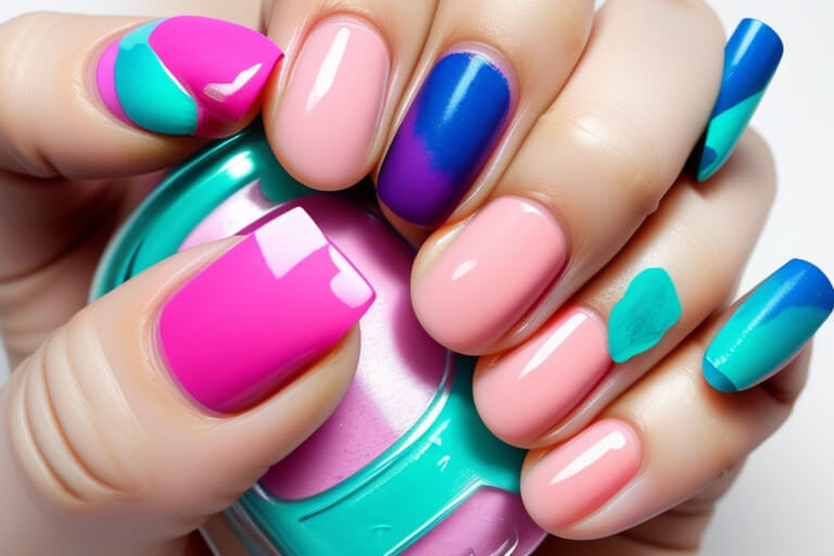 how to use color club watercolor nail polish