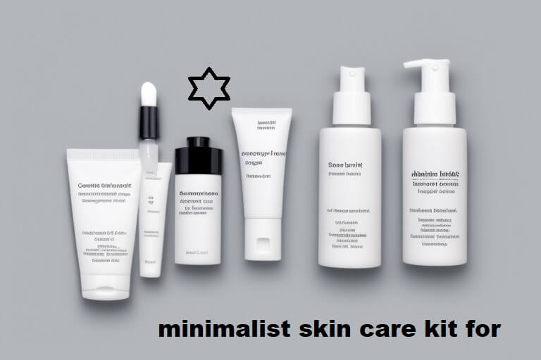 minimalist skin care kit for combination skin