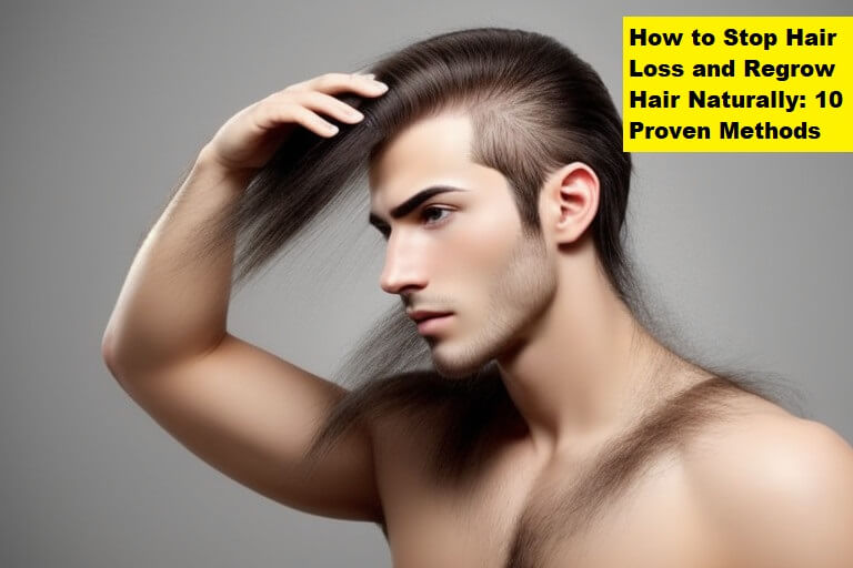 How to Stop Hair Loss and Regrow Hair Naturally: 10 Proven Methods