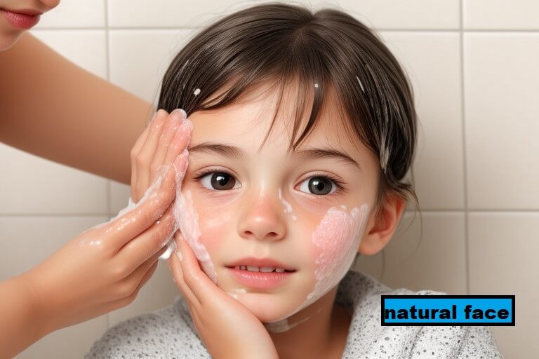 natural face wash for 10 year old