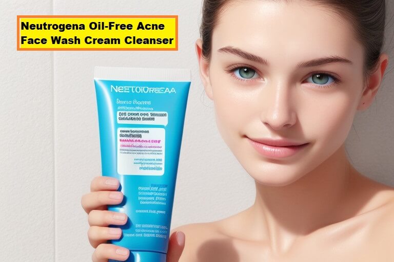 neutrogena oil-free acne face wash cream cleanser