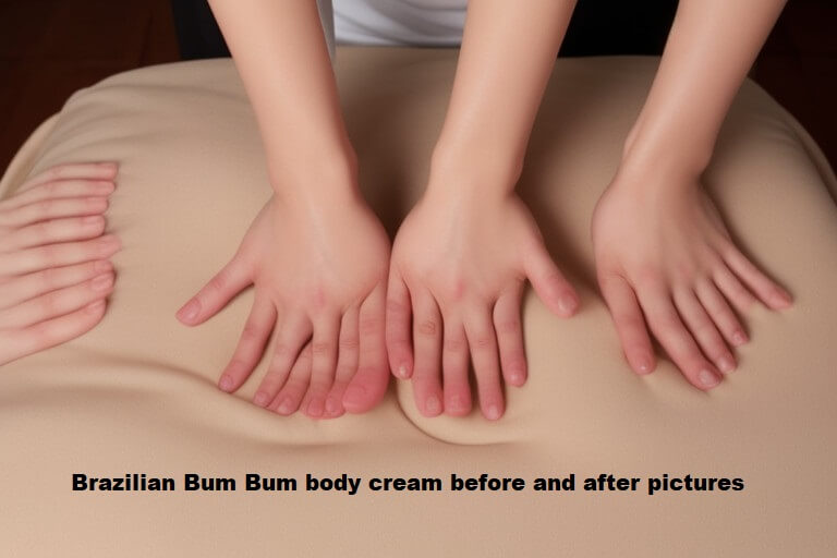 Brazilian Bum Bum body cream before and after pictures