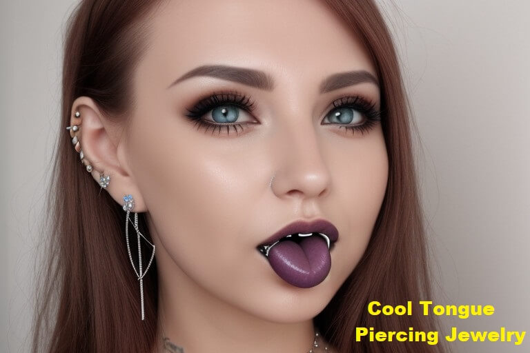 Cool Tongue Piercing Jewelry