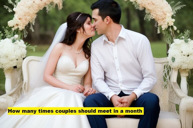 How many times couples should meet in a month