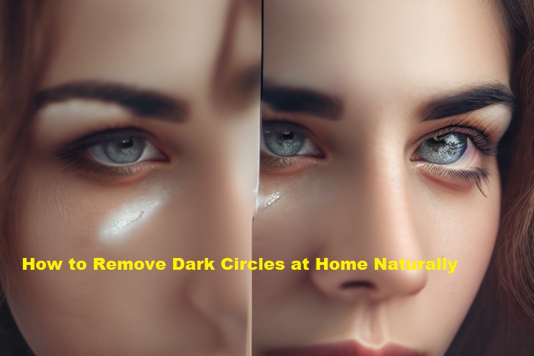 How to Remove Dark Circles at Home Naturally