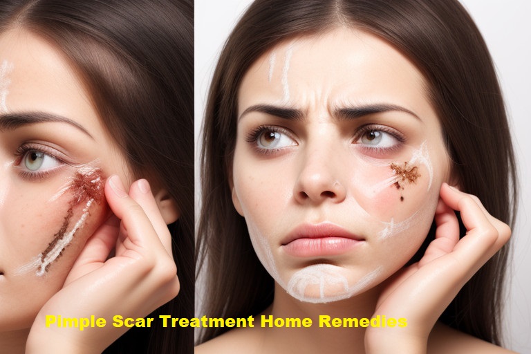 Pimple Scar Treatment Home Remedies