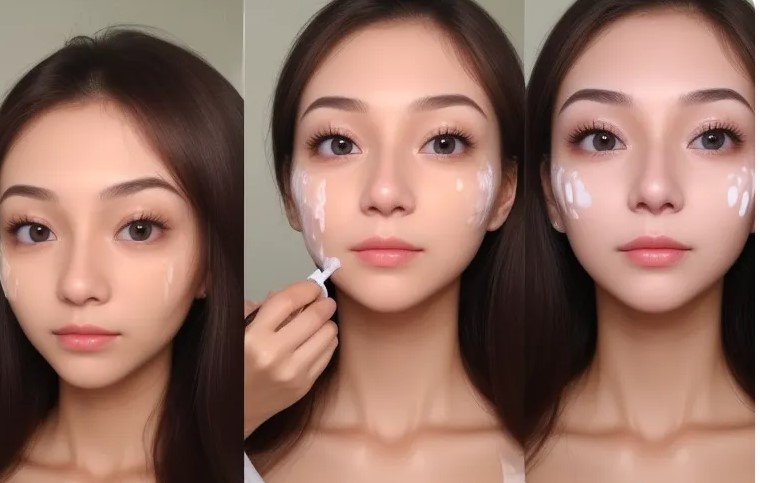 after applying serum on face what to do at night