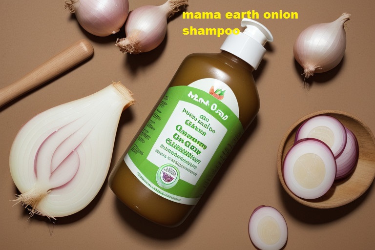 mama earth onion shampoo