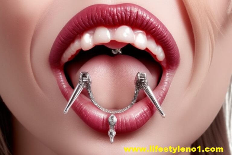 tongue frenulum piercing jewelry,