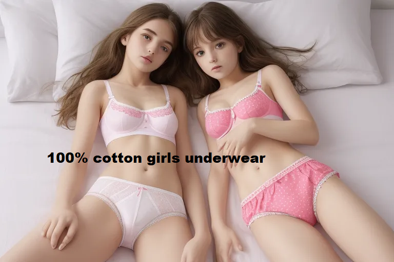 100% cotton girls underwear