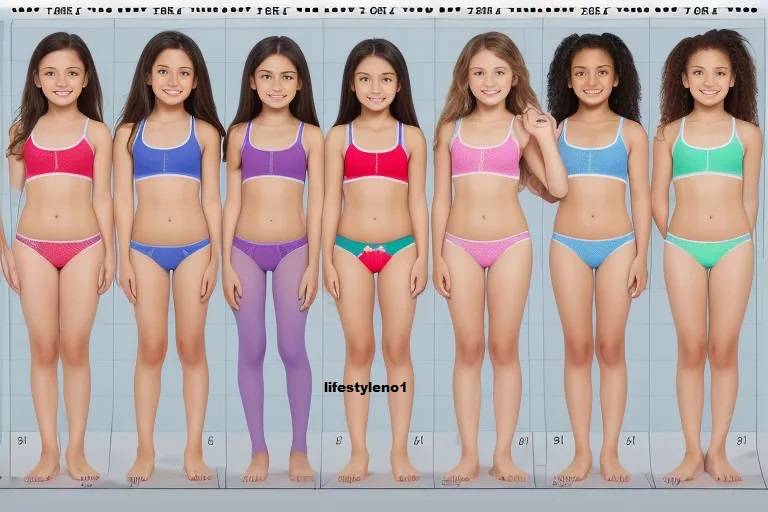 fruit of the loom girls underwear size chart