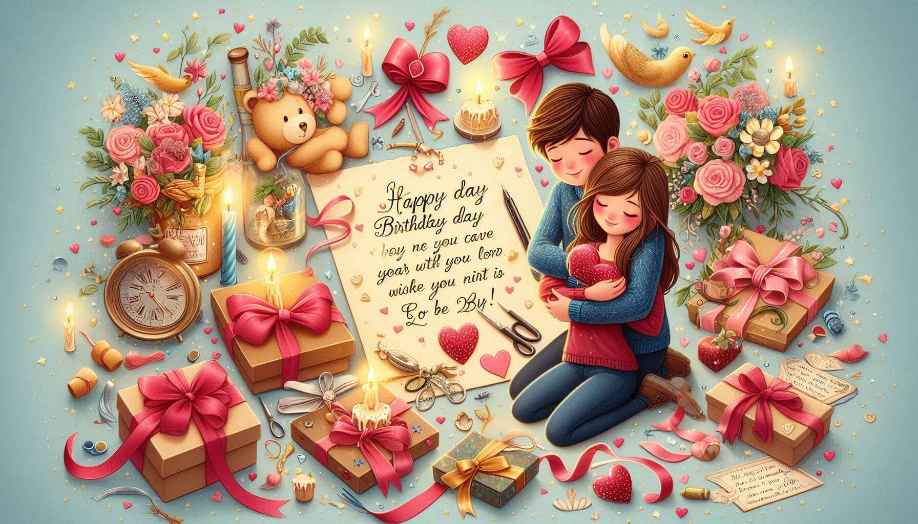 Heart touching birthday Wishes for boyfriend paragraph